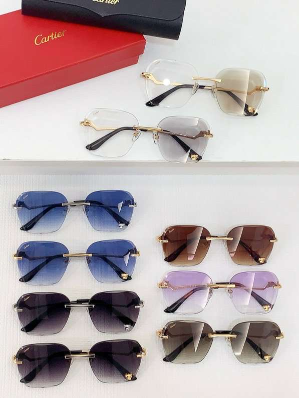 Picture of Cartier Sunglasses _SKUfw55596216fw